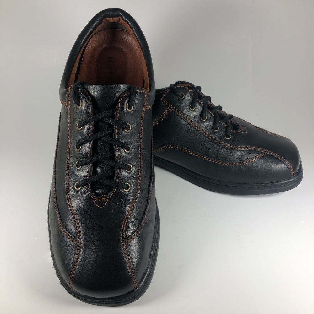 Naturalizer Men’s Oxford Black Leather 10WW